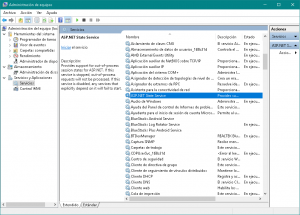 Administracion de equipos - Servicios