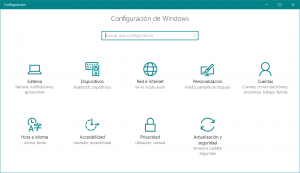 Configuración Windows 10 - Privacidad