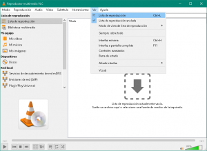Lista de reproducción en VLC