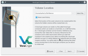 VeraCrypt: Localización del Volumen Oculto