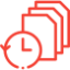 Icono de carpetas temporales o archivos temporales