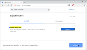 Reiniciar el navegador