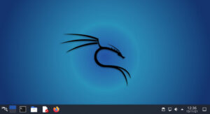Escritorio de KDE Plasma. KDE Plasma en Kali